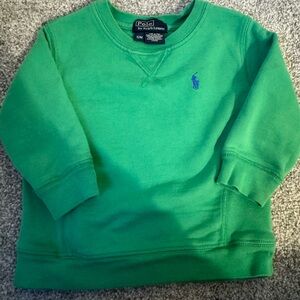 Ralph Lauren Green Kids Sweatshirt